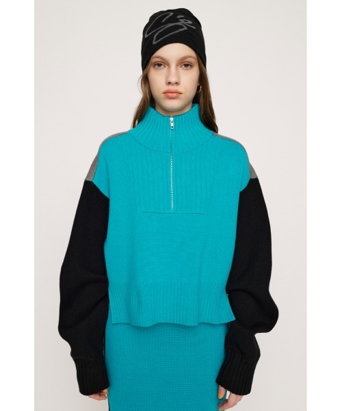 「SLY」 長袖ニット FREE ネイビー レディース SLY 「SLY」 長袖ニット FREE ネイビー レディース : ZOZOTOWN