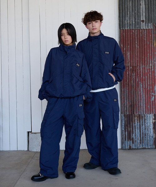 ティッカ　ナイロンカーゴパンツ　2 ネイビー ナイロンカーゴパンツ/TBES-183