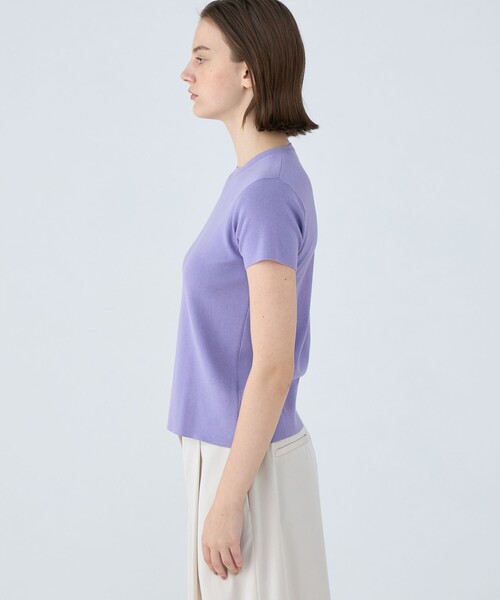 Ballsey（ボールジィ） ニット セーター ハイゲージコットン クルー