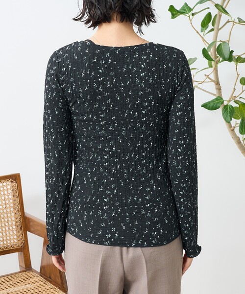 FREAK'S STORE（フリークスストア） tシャツ 花柄 ストレッチトップス