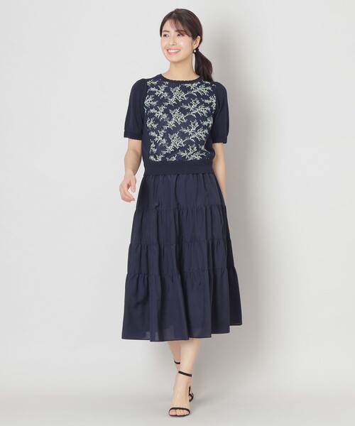 TO BE CHIC（トゥー ビー シック） スカート ブライトクロス