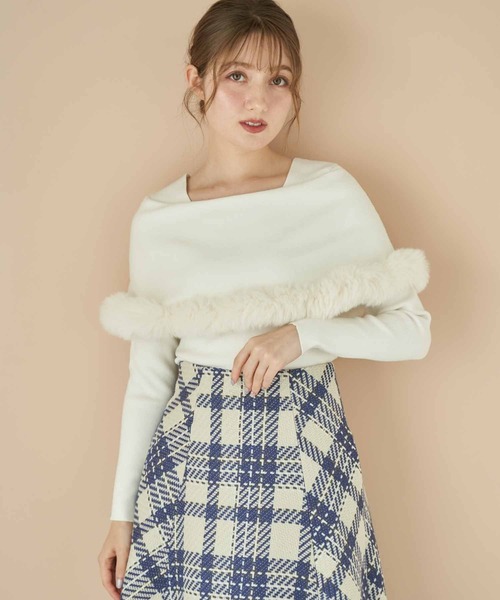 「NOELA」 長袖ニット フリー ベージュ レディース_画像7