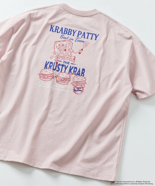 SPONGE BOB スポンジボブ  ビッグTシャツ ペッツ PEZ ビッグTeeシャツ｜メンズ・レディース｜ベビー子供服
