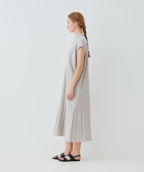 GALERIE VIE リブコンビフレンチリネンクルーネックワンピース シルク 楽天市場】【SALE／30%OFF】リブコンビフレンチリネン クルー