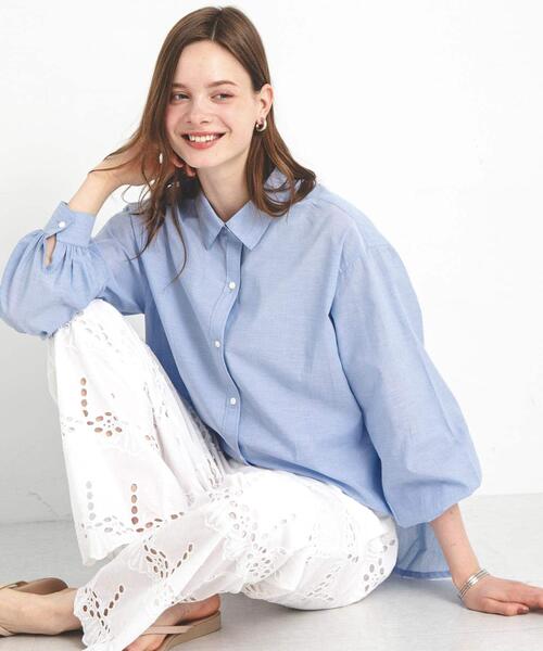 URBAN RESEARCH Sonny Label ブラウス シャツ エアリーコットン