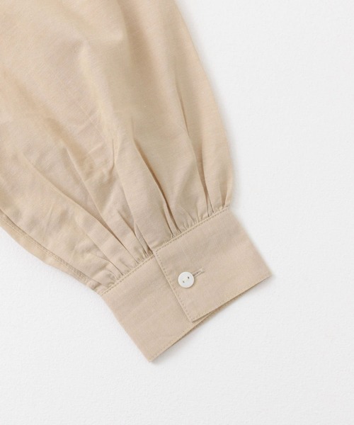 「URBAN RESEARCH Sonny Label」 長袖シャツ FREE ベージュ レディース URBAN RESEARCH Sonny Label ブラウス シャツ エアリーコットン