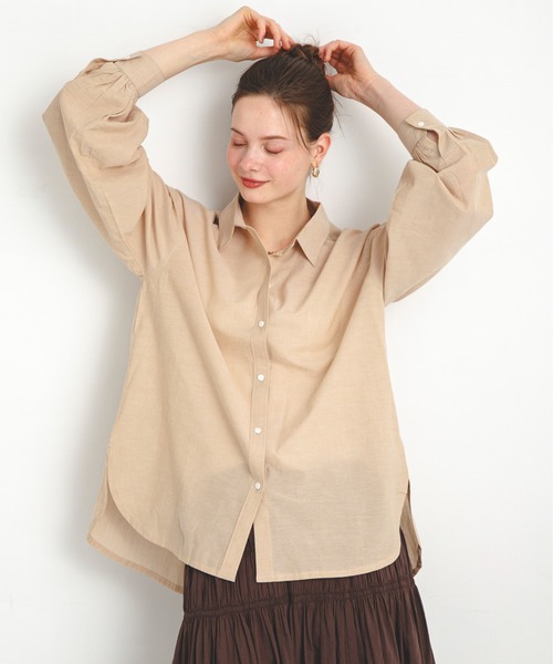 URBAN RESEARCH Sonny Label ブラウス シャツ エアリーコットン