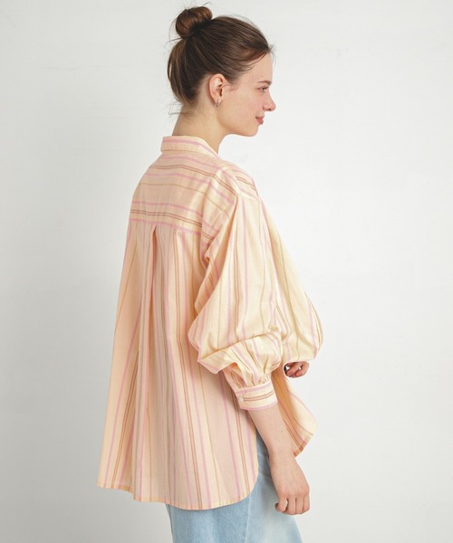 当季大流行 URBAN RESEARCH Sonny Label ブラウス シャツ エアリーコットン シャツ/ブラウス(半袖/袖なし)