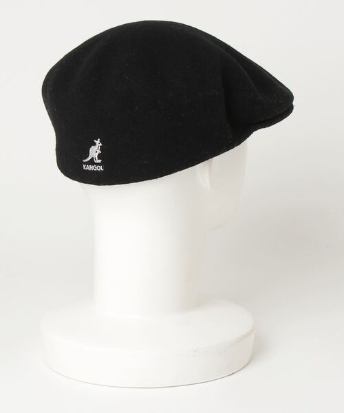 「KANGOL」 ワンポイントハンチング M ブラック レディース_画像2