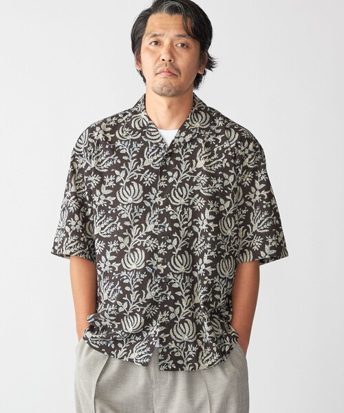 SHIPS インディアンシャツ 新品未使用 SHIPS シャツ BENCH MARKING SHIRTS: インディアン バティック