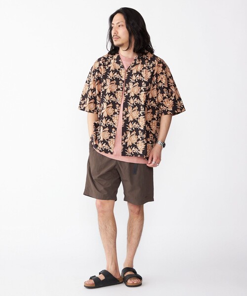SHIPS シャツ BENCH MARKING SHIRTS: インディアン バティック