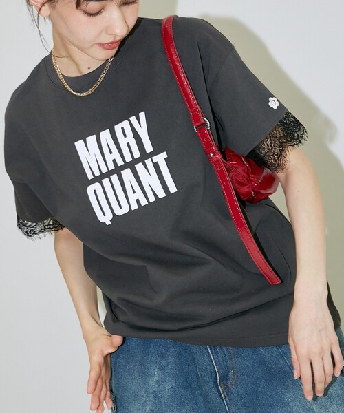 すぐ届く☆MARY QUANT Tシャツ トレンド感あるサイズ感◎ LWCT231260_p_06_LL.jpg