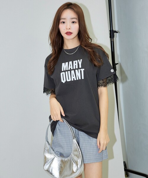 新品MARY QUANT × PUBLUX/マリークワント レースロゴスウェット PUBLUX（パブリュクス）の「MARY QUANT × PUBLUX/マリークワント