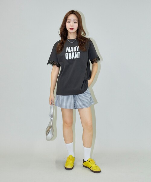 新品未使用【MARY QUANT × PUBLUX】レースロゴスウェット PUBLUX（パブリュクス）の「MARY QUANT × PUBLUX/マリークワント