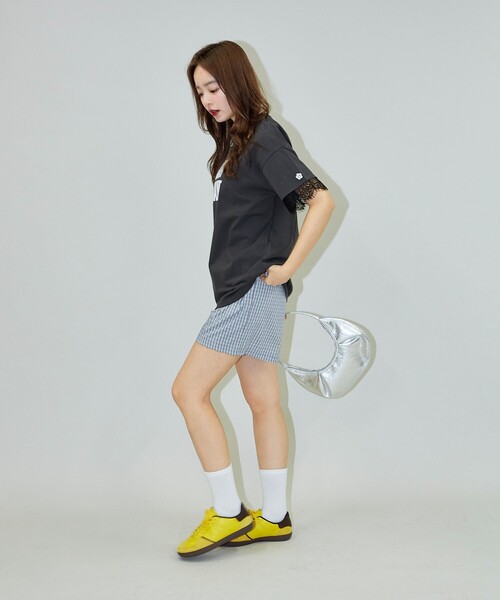 新品MARY QUANT × PUBLUX/マリークワント レースロゴスウェット PUBLUX（パブリュクス）の「MARY QUANT × PUBLUX/マリークワント