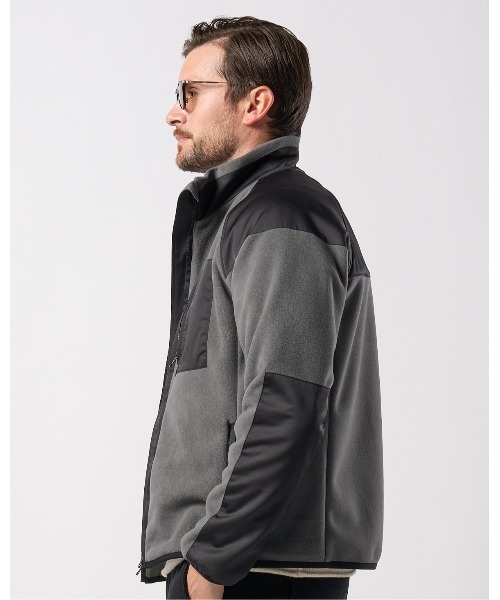 wjk ブルゾン アウター combination fleece jacket メンズ : ZOZOTOWN