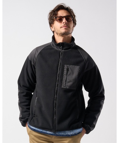 wjk ブルゾン アウター combination fleece jacket メンズ : ZOZOTOWN