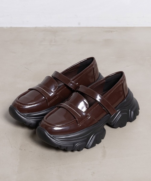 【mai】【新品】メリージェーンローファー【MARECHAL TERRE】 MARECHAL TERRE スニーカー メリージェーンローファー