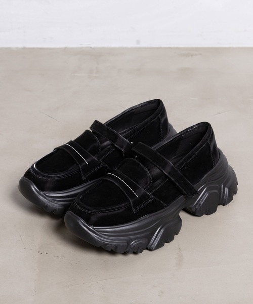 【mai】【新品】メリージェーンローファー【MARECHAL TERRE】 MARECHAL TERRE スニーカー メリージェーンローファー