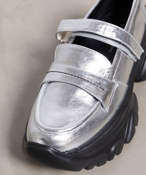 【mai】【新品】メリージェーンローファー【MARECHAL TERRE】 MARECHAL TERRE スニーカー メリージェーンローファー