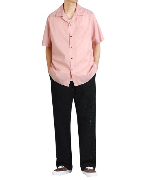 シャツ BALLAST ARK / バラストアーク：DOBBY DOT STRIPE S/S SHIRT：BA11-SH02「AST」 メンズ レデ_11