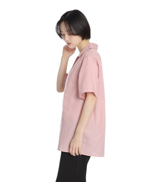 シャツ BALLAST ARK / バラストアーク：DOBBY DOT STRIPE S/S SHIRT：BA11-SH02「AST」 メンズ レデ_13
