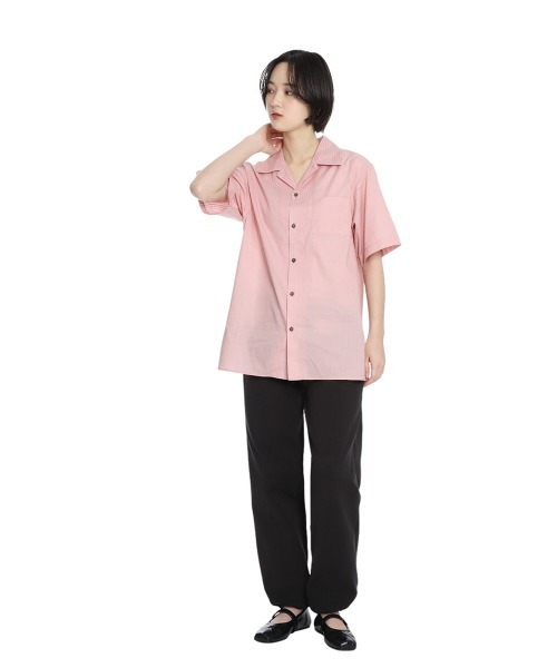 シャツ BALLAST ARK / バラストアーク：DOBBY DOT STRIPE S/S SHIRT：BA11-SH02「AST」 メンズ レデ_15