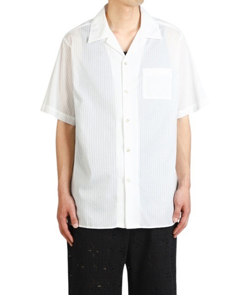 シャツ BALLAST ARK / バラストアーク：DOBBY DOT STRIPE S/S SHIRT：BA11-SH02「AST」 メンズ レデ_21