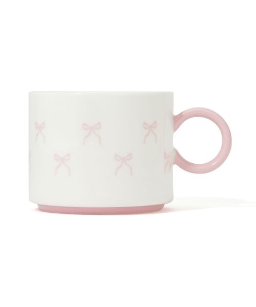 Francfranc（フランフラン） 食器 リボン カップ＆ソーサー ピンク