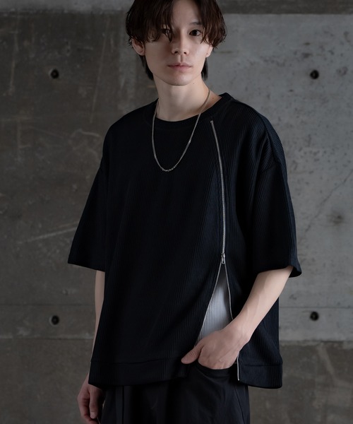 improves（インプローブス） tシャツ フロントジッパー サマーニット