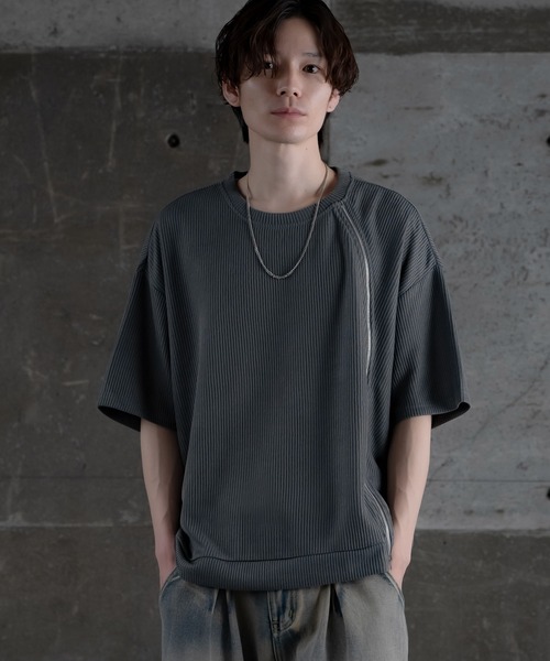 improves（インプローブス） tシャツ フロントジッパー サマーニット