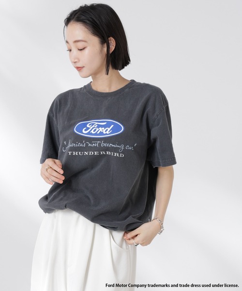 tシャツ GOOD ROCK SPEED/Ford Tシャツ チャコール レディース