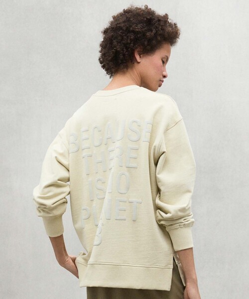 トレーナー スウェット STORM BECAUSEスウェット / STORMALF SWEATSHIRT WOMAN レディース
