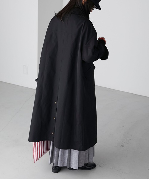 「BONLECILL」 ステンカラーコート FREE ベージュ レディース_画像8