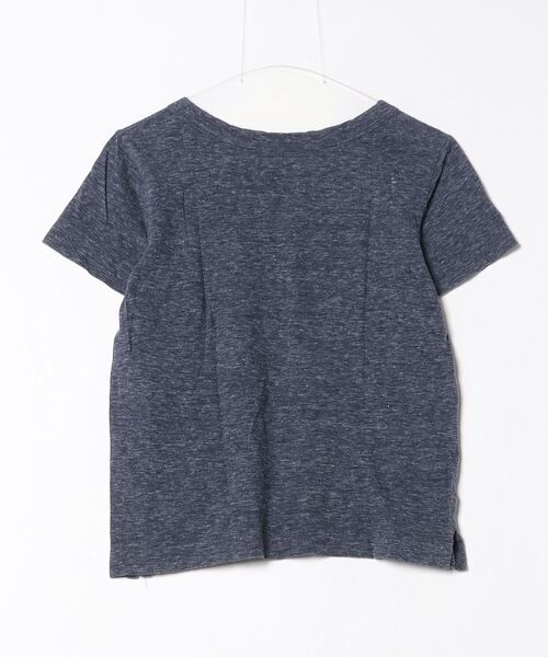 「ORCIVAL」 ワンポイント半袖Tシャツ 0 ネイビー レディース