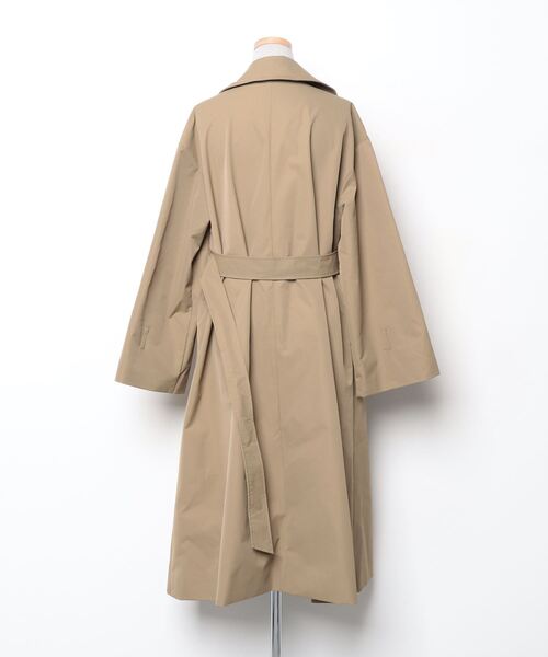「VIS」 トレンチコート M カーキ レディース_画像2