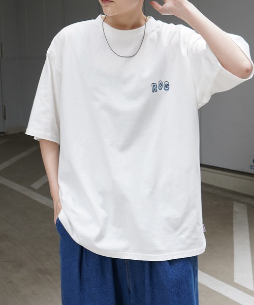 「Red Cap Girl」 半袖Tシャツ L ブルー メンズ