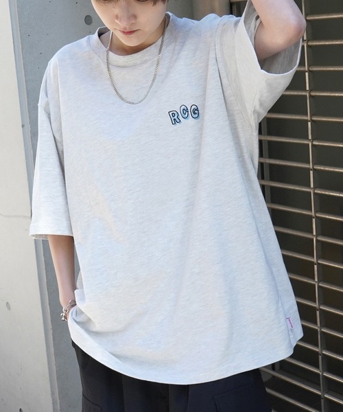 「Red Cap Girl」 半袖Tシャツ L ブルー メンズ