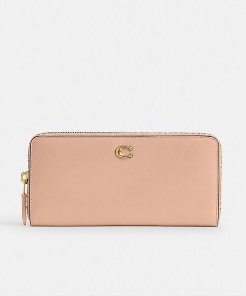 正規品　COACH　エッセンシャル スリム アコーディオン ジップ　なお様 BPF03_CS031 B4XHG_BROWN00?$