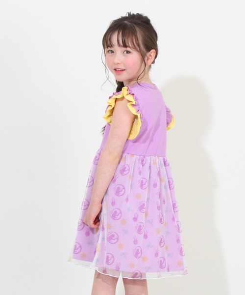 専用です❗familiar 半袖ワンピース 110cm ピンク kyarattomiyumei8.jpg