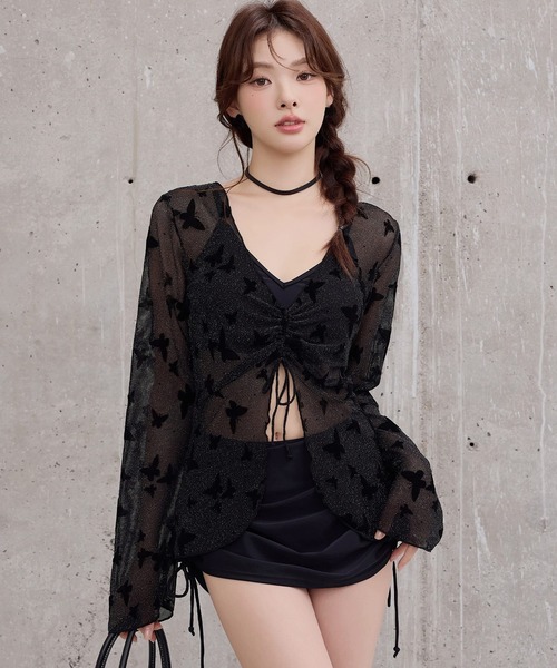 TeddyShop（テディショップ） 水着 レディース水着 長袖ラメ入り