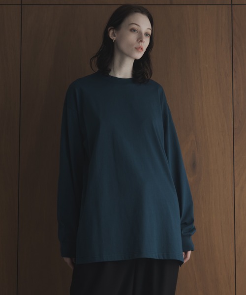 「remer」 長袖Tシャツ MEDIUM ホワイト メンズ