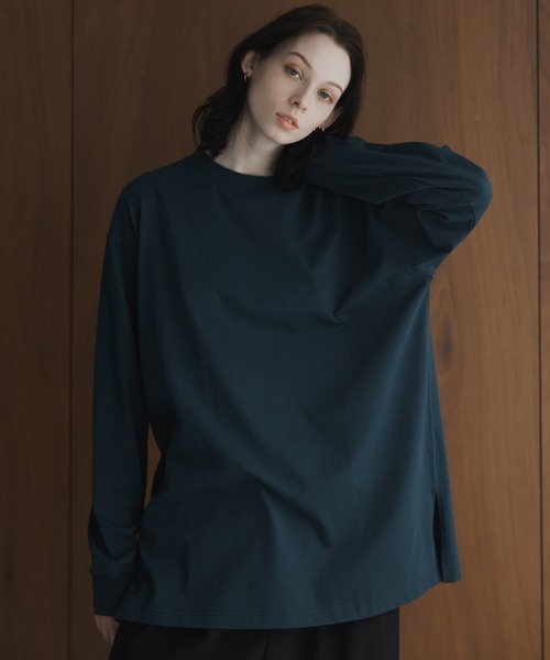 「remer」 長袖Tシャツ MEDIUM ホワイト メンズ