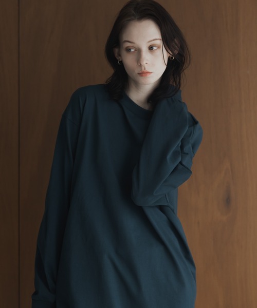 「remer」 長袖Tシャツ MEDIUM ホワイト メンズ
