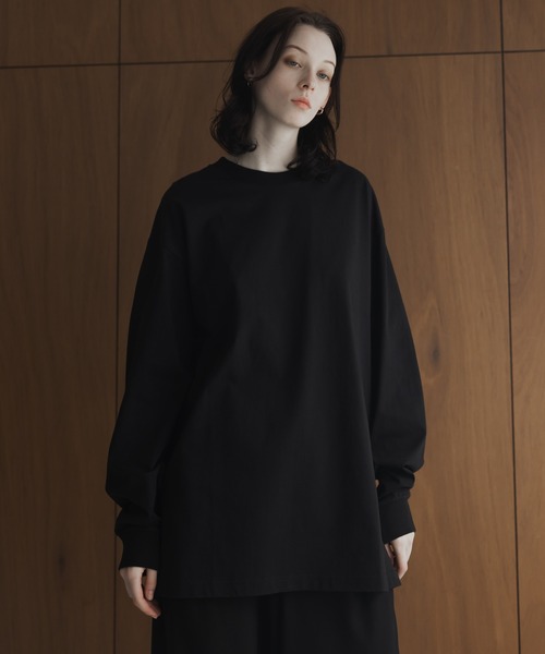 「remer」 長袖Tシャツ MEDIUM ホワイト メンズ