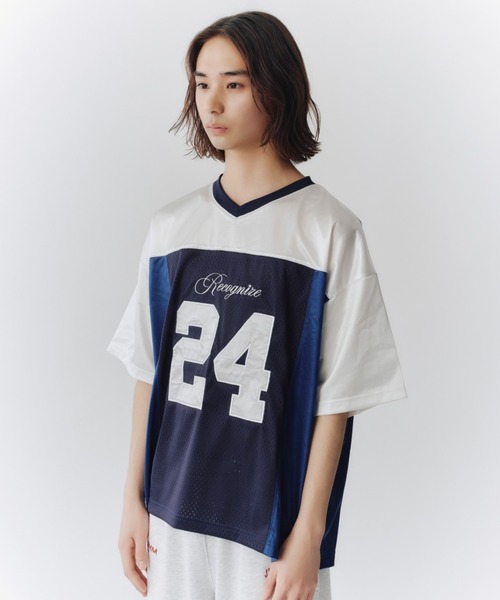 「FCMM」 半袖カットソー MEDIUM グレー レディース
