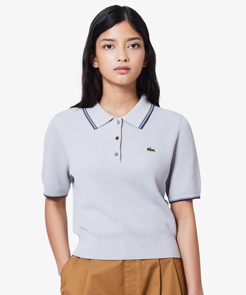 LACOSTE ポロシャツ レディース サイズ34 楽天市場】ブラック♪ 34-40 ラコステ レディース 2つボタン