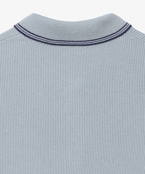 LACOSTE（ラコステ） ポロシャツ ポロ 配色ライン コンパクトニット