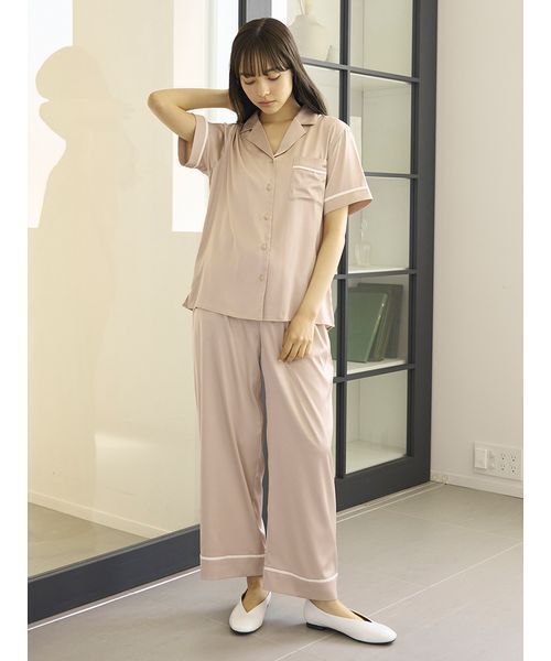 キヨさま専用✨GELATO PIQUE パジャマ ルームウェア 接触冷感 gelato pique パジャマ ルームウェア 接触冷感サテンライン