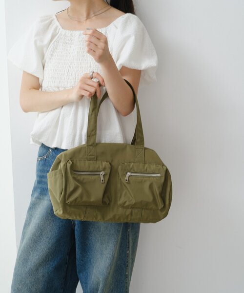 Kastane（カスタネ） ボストンバッグ 「500mlペットボトル収納可